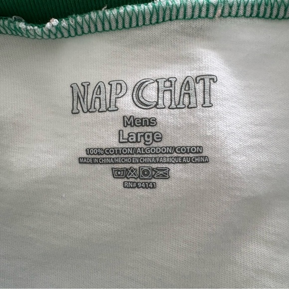 Nap Chat “Christmas Squad” Raglan Shirt – Size Large - Item 0235 - Picture 3 of 3